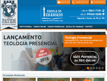 Tablet Screenshot of fatem.org.br